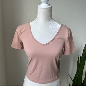 Beige Lululemon Align Tee - NWT